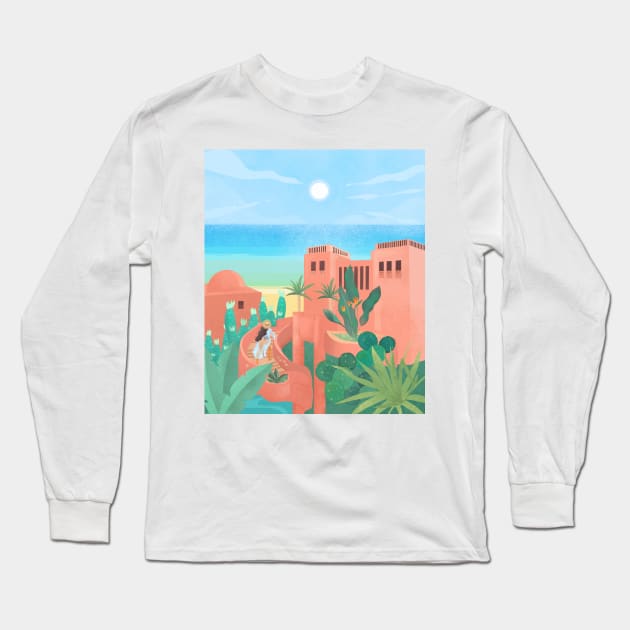 Canary Islands Long Sleeve T-Shirt by Petras